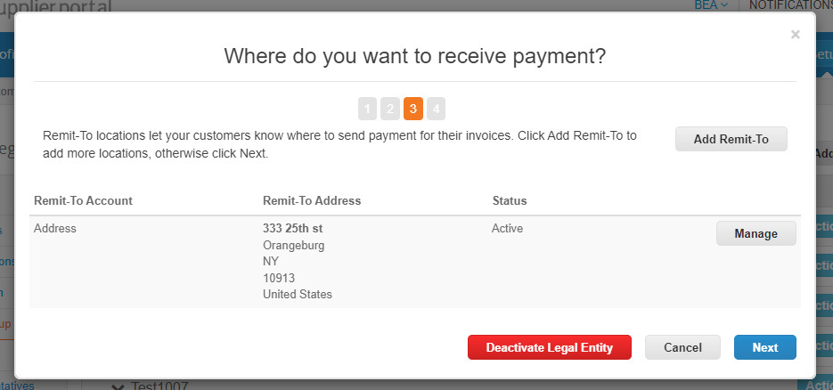 Where do you want to receive payment 2