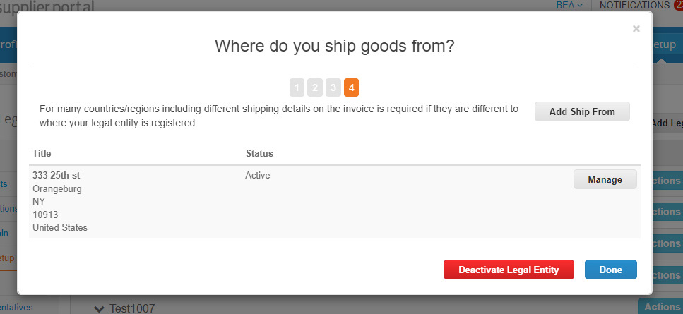 Where do you ship goods from